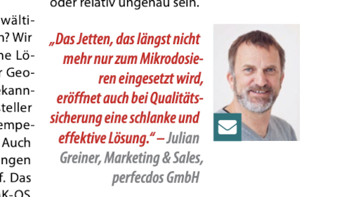 Qualitätssicher dosieren